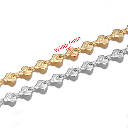 DIYS244 Shell Stainless steel chain ( 1 feet )  PVD