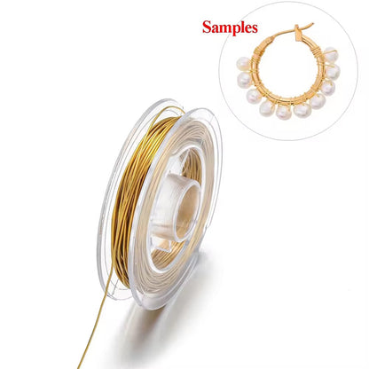 Half Hard Wire 18k Gold PVD 316 Stainless steel ( 1 meter ) Anti tarnish