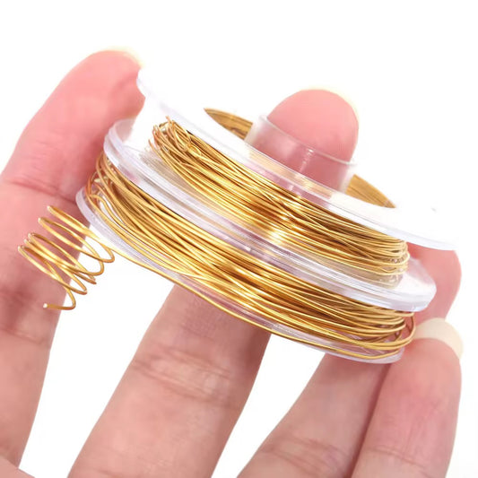 Half Hard Wire 18k Gold PVD 316 Stainless steel ( 1 meter ) Anti tarnish