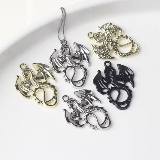 SS 2118 Dragon Charm Alloy Premium ( 1 pc ) Tarnish Resistant ( 27:34 mm )