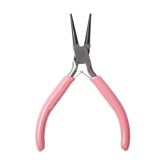 Round Nose Plier for Jewelry Making ( 1 pc ) Pink Handle