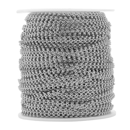 DIYS91 Bow 316 Stainless steel chain ( 1 feet ) Anti tarnish