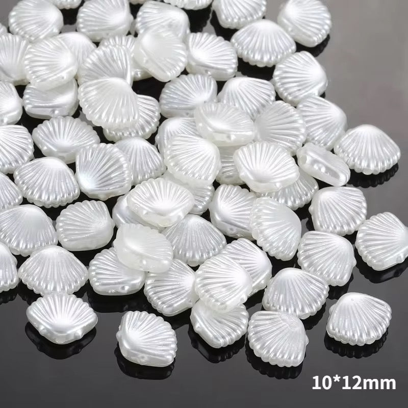 BBB 039 Shell Acrylic bead ( 1 pc )