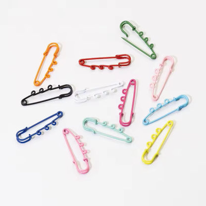 BBB 047 Three hole brooch pin spray painted ( 1 pc )