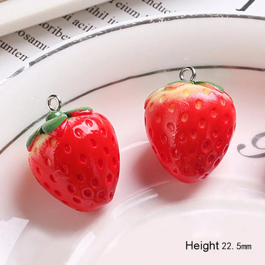 RC 1502 Strawberry charm ( 1 pc )
