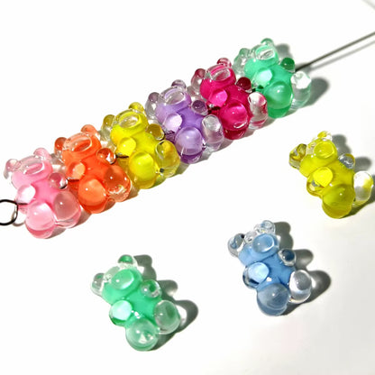 BBB 060 Teddy Acrylic bead ( 1 pc )