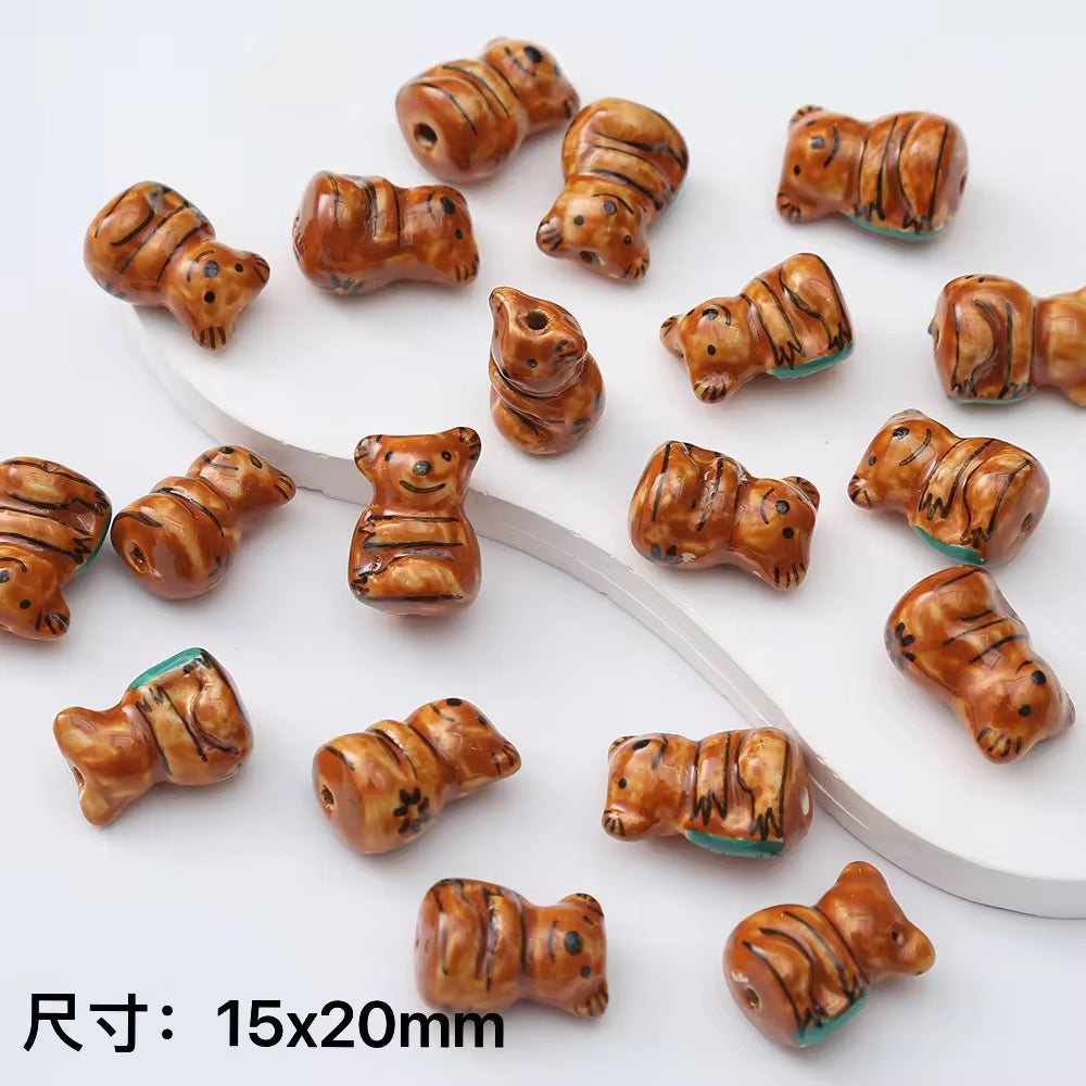 BBB 408 (g) Koala Cute Animal porcelain ceramic bead ( 1 pc )