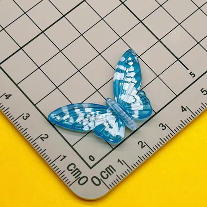 BBB 419 Butterfly Bead ( 1 pc ) UV Plated Acrylic