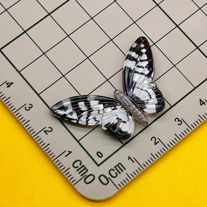 BBB 419 Butterfly Bead ( 1 pc ) UV Plated Acrylic