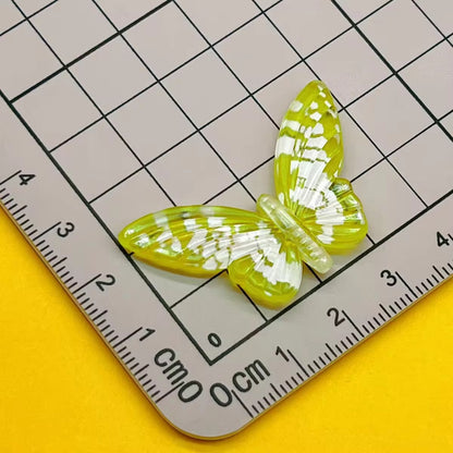 BBB 419 Butterfly Bead ( 1 pc ) UV Plated Acrylic