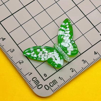 BBB 419 Butterfly Bead ( 1 pc ) UV Plated Acrylic