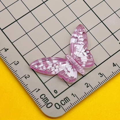 BBB 419 Butterfly Bead ( 1 pc ) UV Plated Acrylic