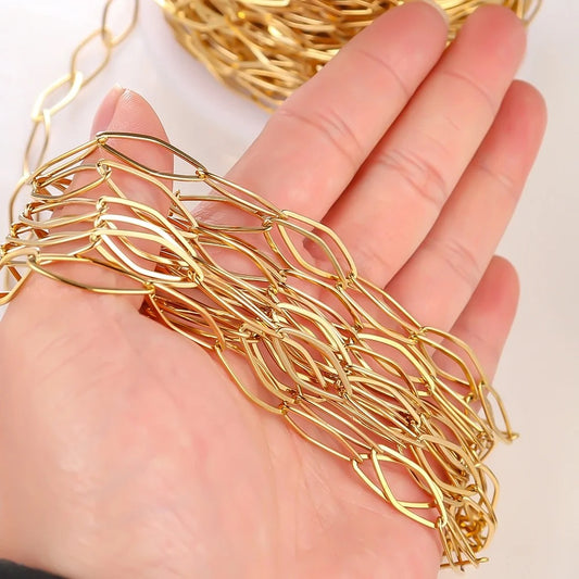 CN 195 Rhombus link Stainless steel chain ( 1 feet ) Anti tarnish