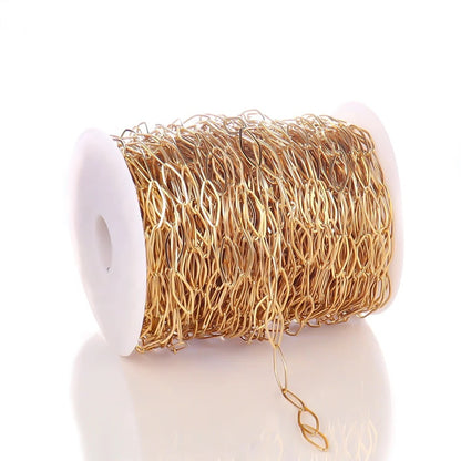 DIYS260 Rhombus Link  Chain Gold ( 1 feet ) PVD Plated