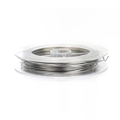 Half Hard Wire Silver PVD 316 Stainless steel ( 1 meter ) Anti tarnish