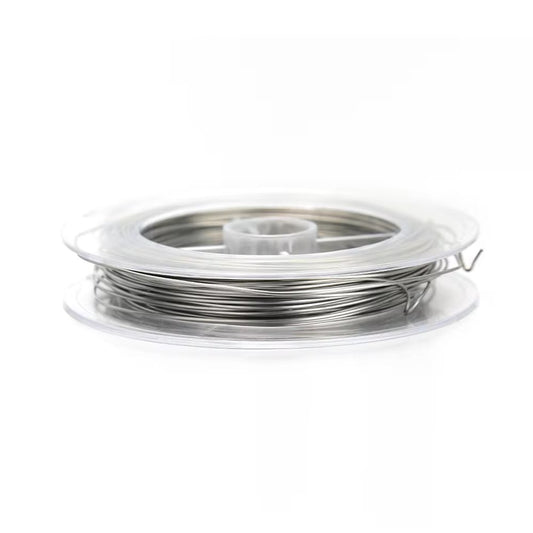 Half Hard Wire Silver PVD 316 Stainless steel ( 1 meter ) Anti tarnish