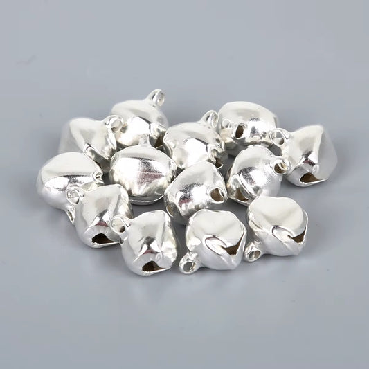 SS 1111 Silver Jingle Bell Metal Beads ( 1 pc ) High quality Iron ( 14 mm )