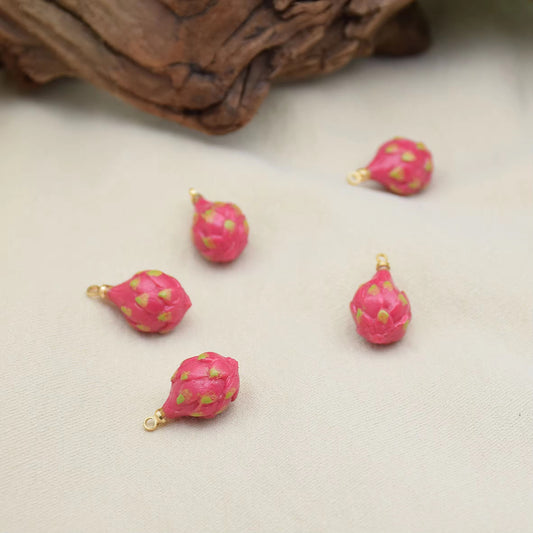 RC 939 Dragon Fruit charm ( 1 pc )