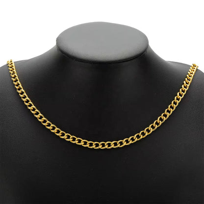 CN 328 Chunky Textured Wide Chain 18k Gold PVD plated 316 Stainless steel  ( 1 feet ) Anti tarnish