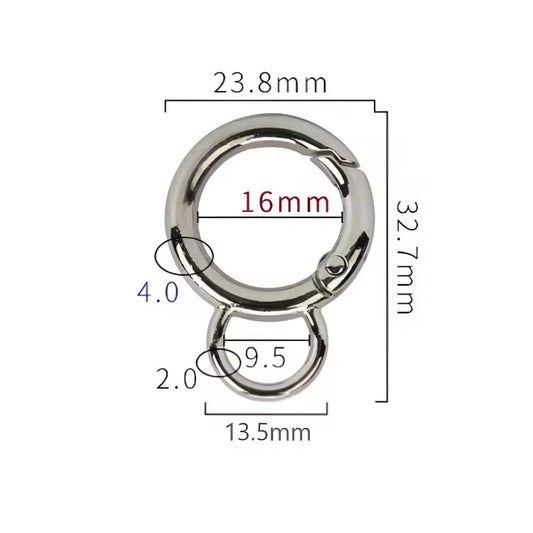 BBB 431 (e) Big Carabiner O Ring Clasp ( 1 pc ) High Quality Metal