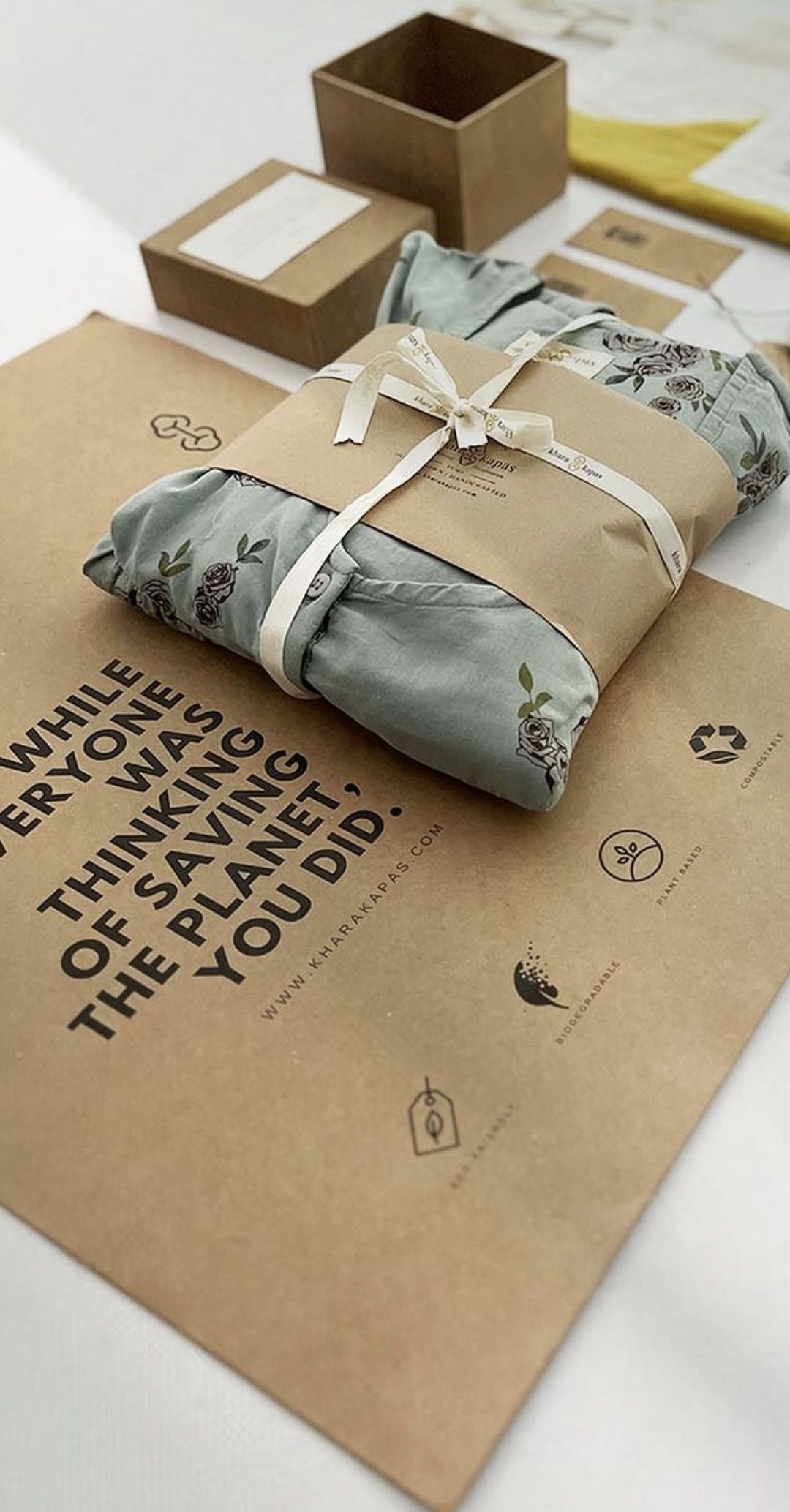 Packaging supplies for orders