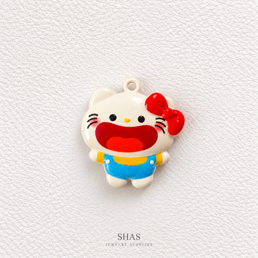 APC05K Big Hello Kitty 3D Charm ( 1 PC ) Premium Alloy Printed