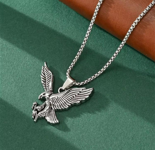 MEJ02H Necklace - Silver PVD plated
