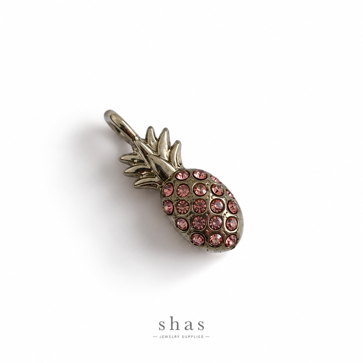PC07G Pineapple 3D Charm ( 1 pc ) Premium Collectible