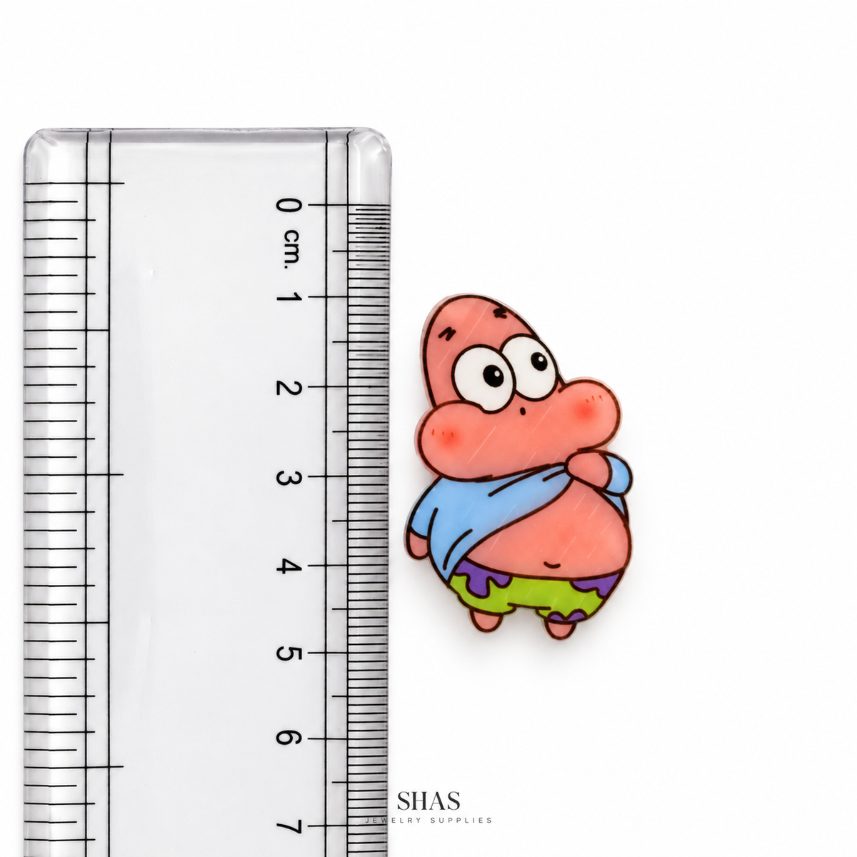 AB117P Patrick Acrylic Cabochon ( 1 pc )