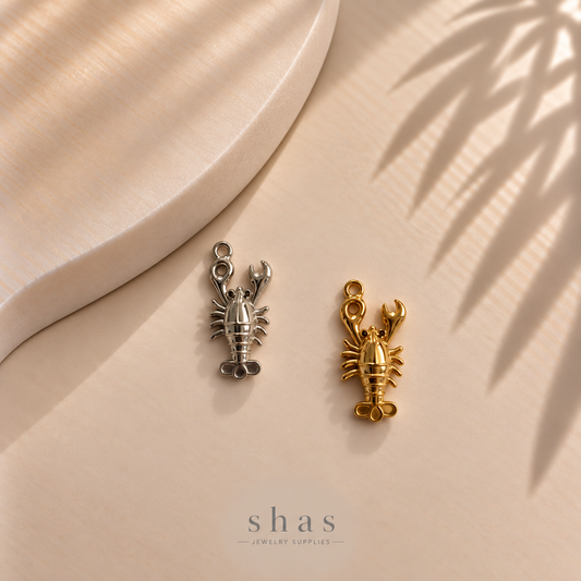 SC23V Lobster Charm ( 1 pc ) PVD Plated