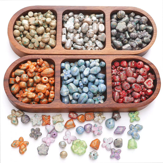 AB12 Gradient Czech Acrylic Beads ( 1 Pack - 10 Grams )