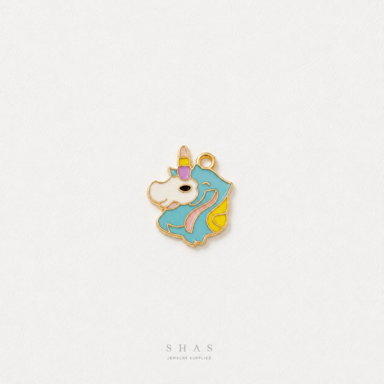 EC04J Unicorn Enamel Charm ( 1 pc ) High Quality Shine