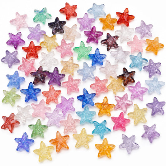 GB09 Starfish Glass Bead ( 1 pc ) Lampwork Bead