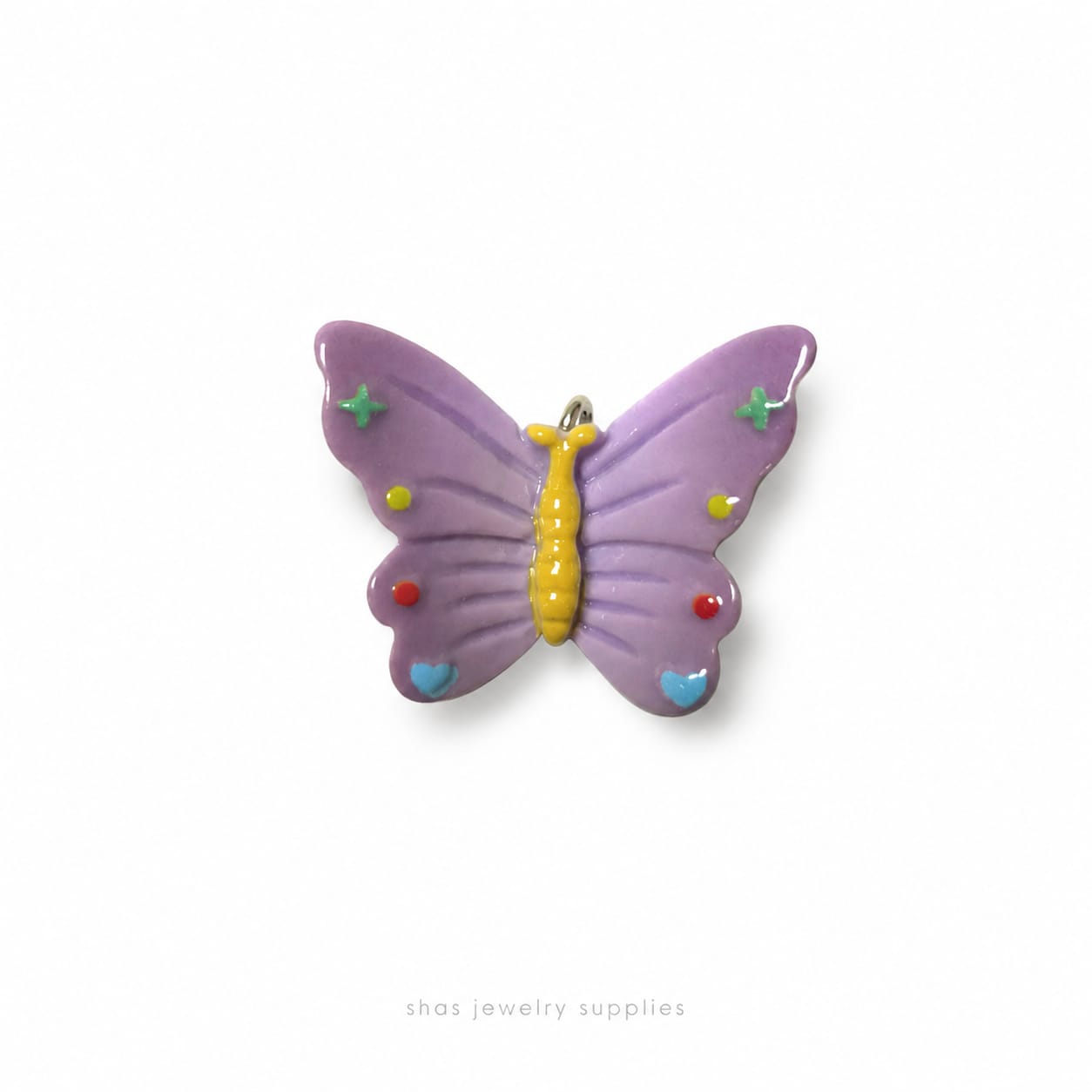 RM03W Butterfly Resin Charm ( 1 PC )