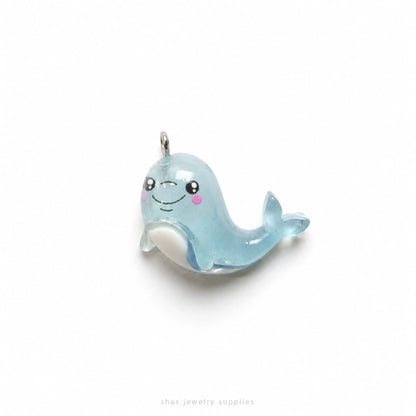 RM03V Dolphin Resin Charm ( 1 PC )