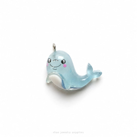 RM03V Dolphin Resin Charm ( 1 PC )