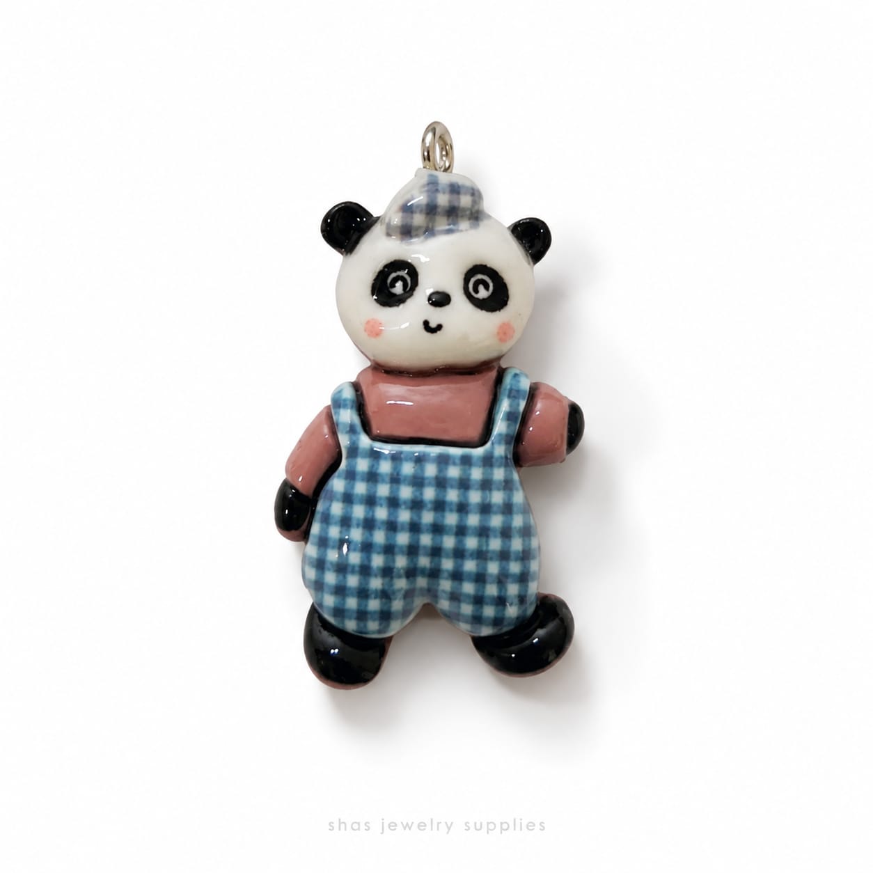 RM03Z Kawaii Panda Resin Charm ( 1 PC )