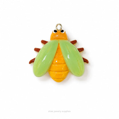 RM03R Kawaii Fly Resin Charm ( 1 PC )