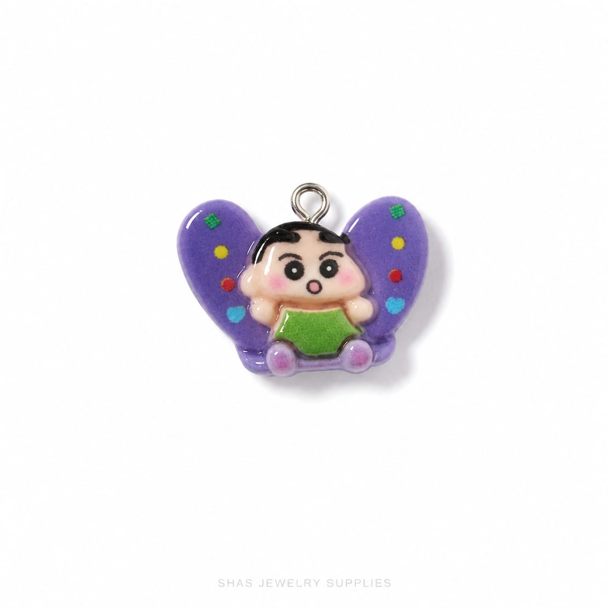 RM04A Butterfly Shinchan Resin Charm ( 1 PC )