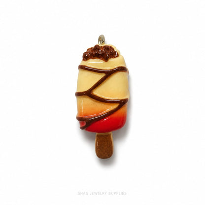 RM03H Ice cream Popsicle Resin Charm ( 1 PC )
