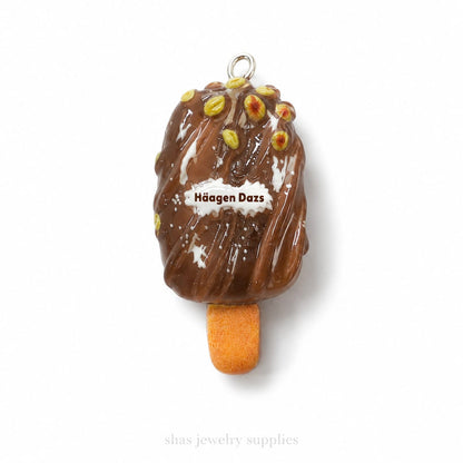 RM03X Chocolate Ice Cream Resin Charm ( 1 PC )