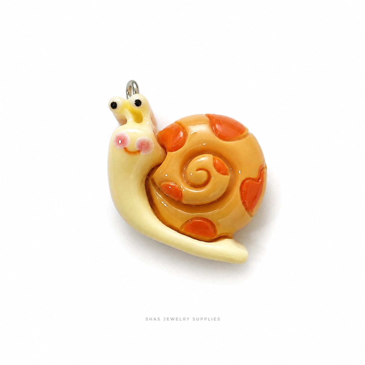 RM03F Snail Resin Charm ( 1 PC )