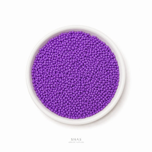 SB02H Purple Glass Seed Bead ( 1 Pack - 5g ) Premium Quality
