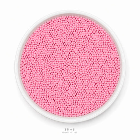 SB02A Pastel Pink Glass Seed Bead ( 1 Pack - 5g ) Premium Quality
