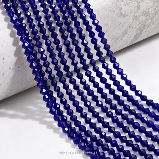 GB78B Violet Crystal Beads ( 1 pc ) AAA Quality