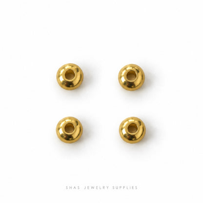 SSB30 Abacus Spacer Bead ( 1 pc ) PVD Plated