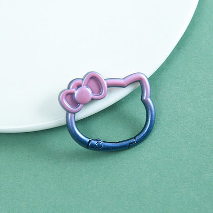 KC10 Gradient Hello Kitty Spring Buckle Keychain Clasp ( 1 pc )