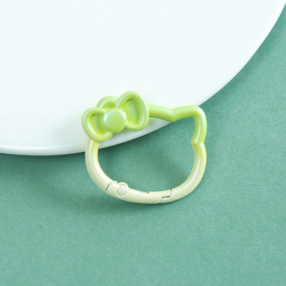 KC10 Gradient Hello Kitty Spring Buckle Keychain Clasp ( 1 pc )