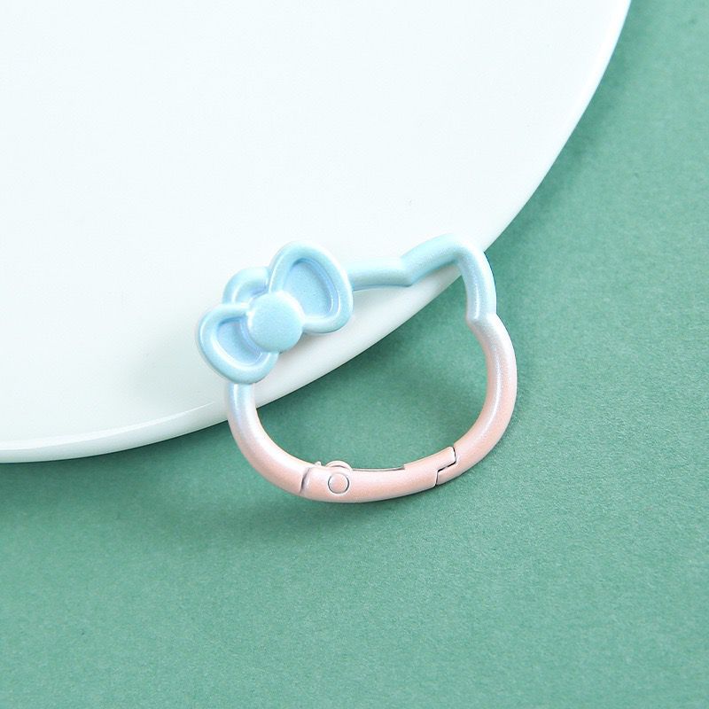 KC10 Gradient Hello Kitty Spring Buckle Keychain Clasp ( 1 pc )