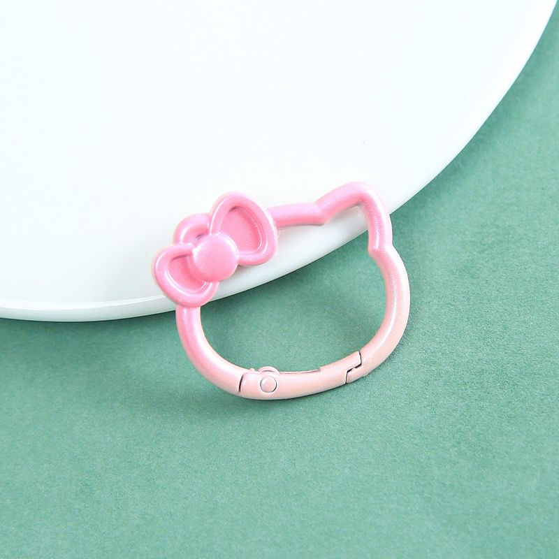 KC10 Gradient Hello Kitty Spring Buckle Keychain Clasp ( 1 pc )